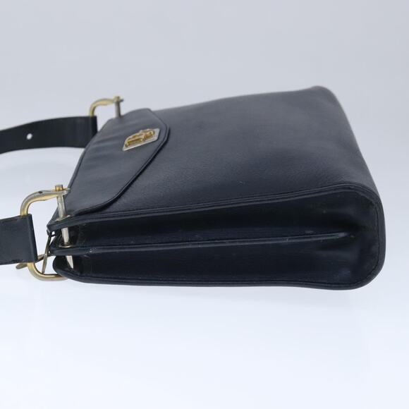 DIOR Shoulder Bag Leather Navy - Picture 3 of 16